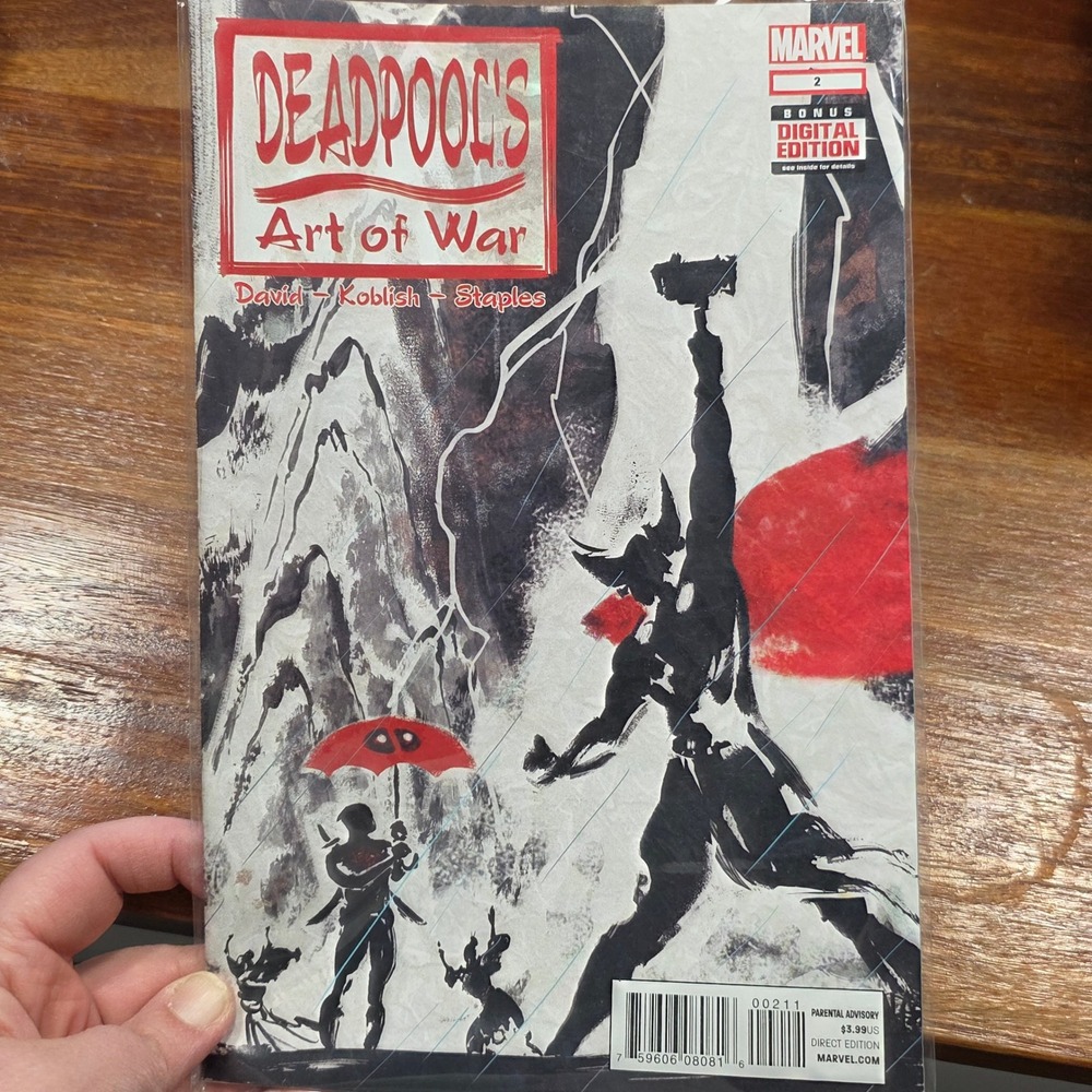 Marvel Deadpool's Art of War 2 Comic Book 2014 Peter David Scott Koblish